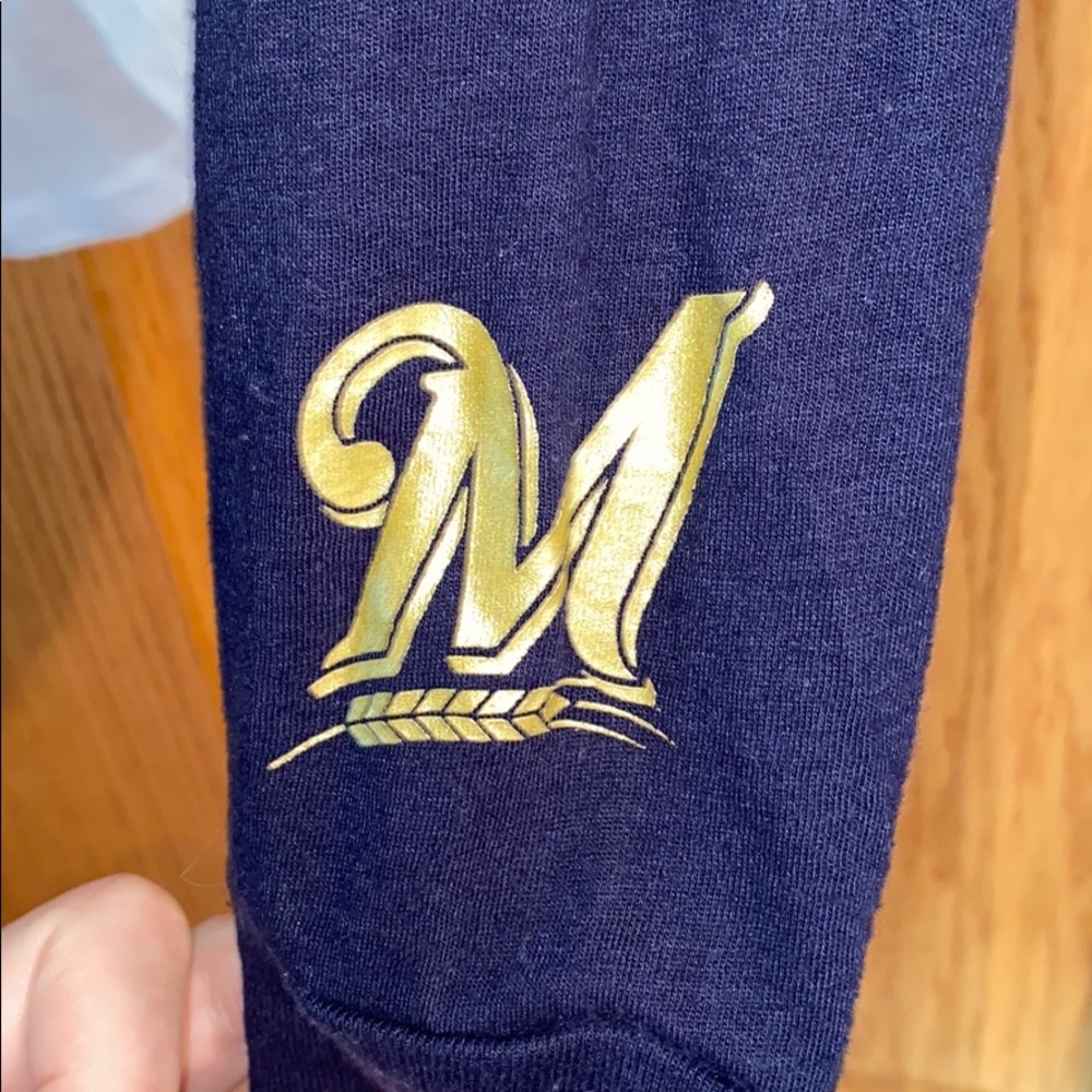 Long-sleeved Milwaukee Brewers shirt by PINK - Picture 2 of 5